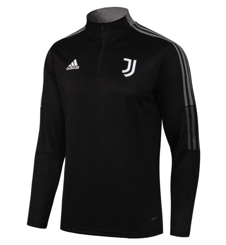 2021/22 Juventus Black Grey Training Sweatshirt